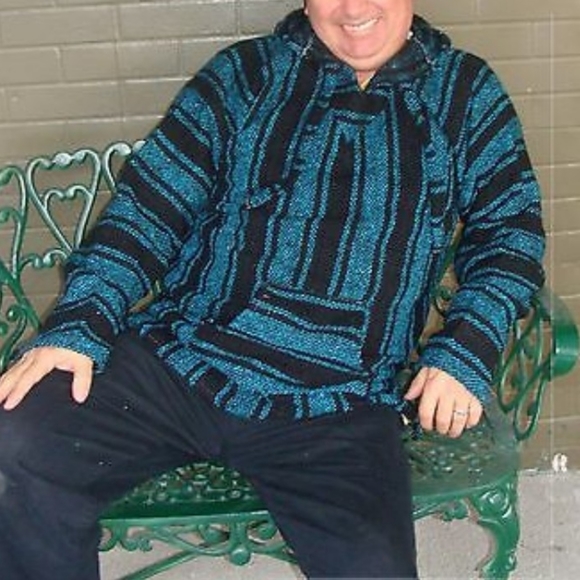 🆕Baja Billy's Authentic Hoodie Poncho-unisex - Picture 3 of 11